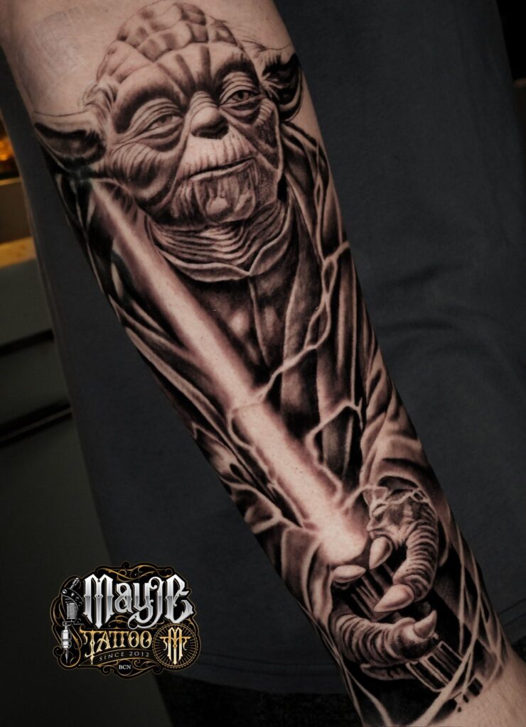estudio tatuaje realista barcelona mayje