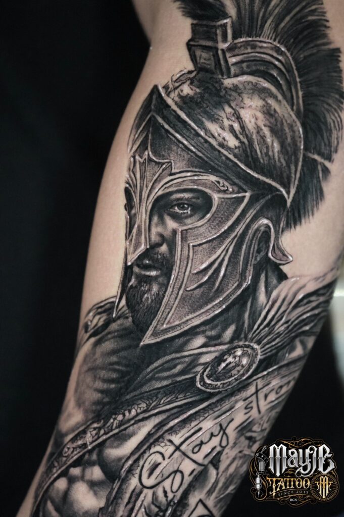 tatuaje barcelona mayje