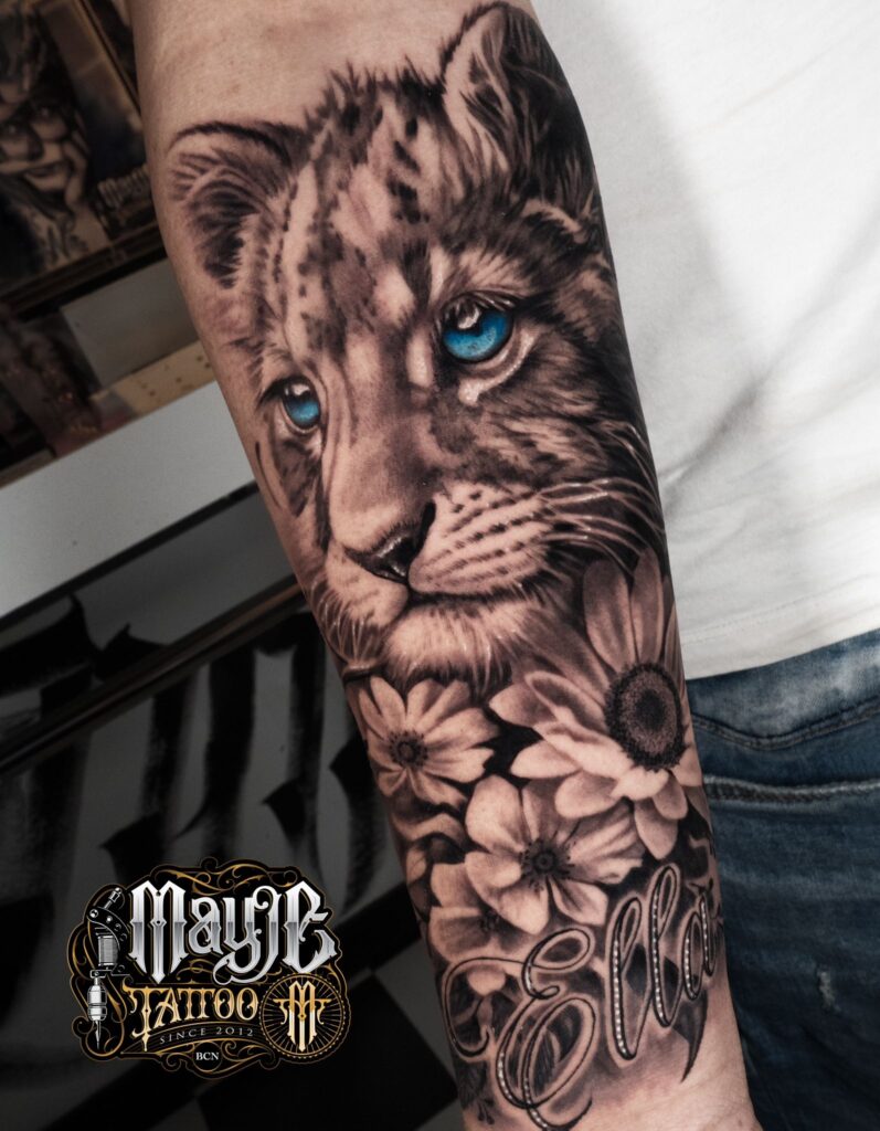 tatuaje barcelona mayje