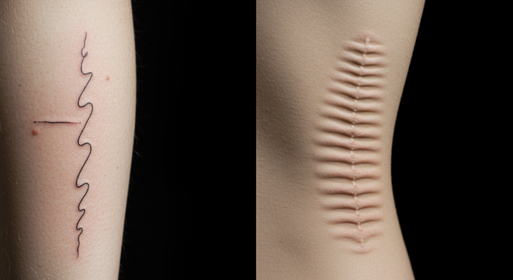 Escarificación Cuerpo