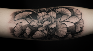 tatuajes blackwork botánicos barcelona
