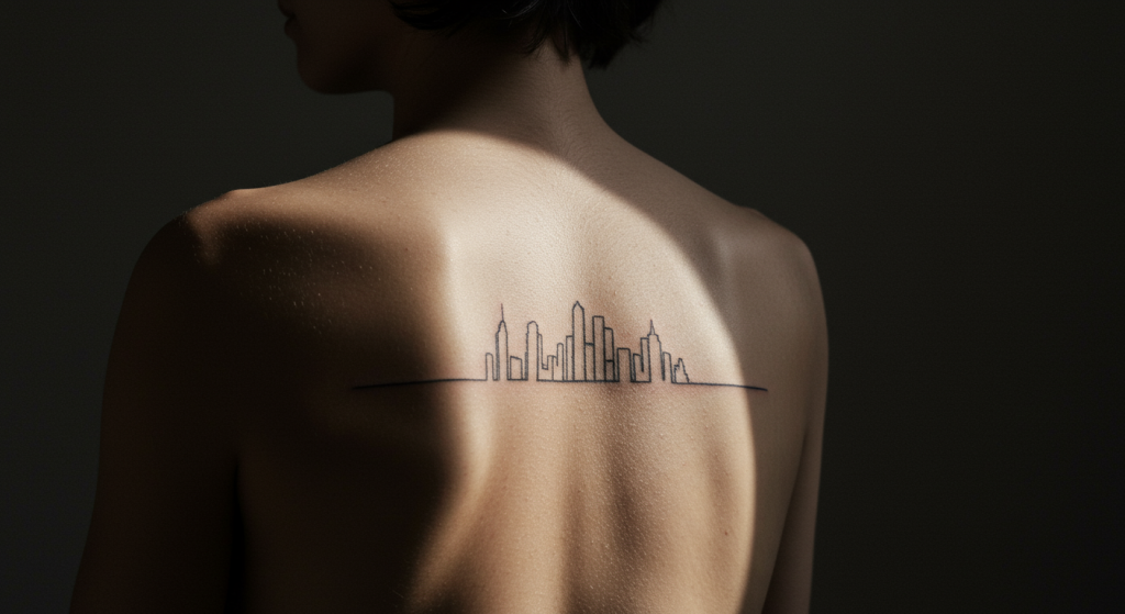 tatuajes línea fina barcelona