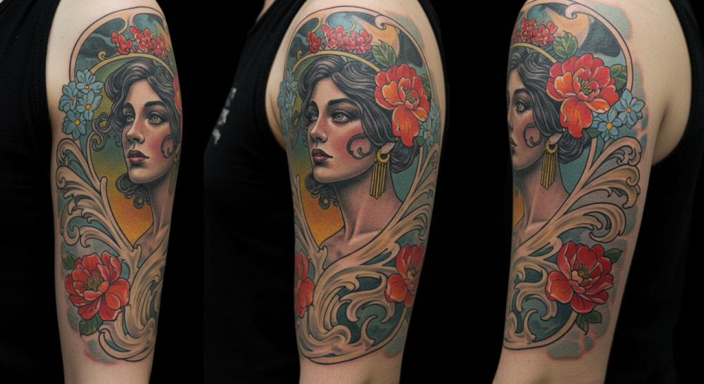 tatuajes neotradicionales